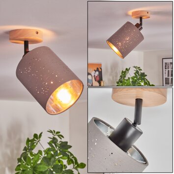 Lendemarke Taklampa, Takstrålkastare Naturfärger, Svart, 1-ljuskällor