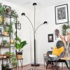 Nikkala Golvlampa Marmor, Svart, 3-ljuskällor