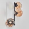 Chehalis kullampa, Vägglampa Amber, 3-ljuskällor