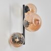 Chehalis kullampa, Vägglampa Amber, 3-ljuskällor