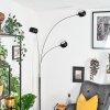 Nikkala Golvlampa Krom, Marmor, Vit, 3-ljuskällor