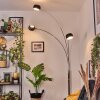Nikkala Golvlampa Krom, Marmor, Vit, 3-ljuskällor