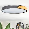Cadaixo Taklampa LED Naturfärger, Svart, 1-ljuskällor, Fjärrkontroll