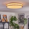 Amarelos Taklampa LED Naturfärger, Vit, 1-ljuskällor, Fjärrkontroll