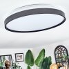 Sofo Taklampa LED Svart, 1-ljuskällor, Fjärrkontroll