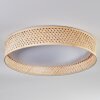 Barroco Taklampa LED Naturfärger, Vit, 1-ljuskällor, Fjärrkontroll