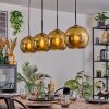 Koyoto Pendellampa, kullampa, Pendelbelysning Guld, 4-ljuskällor
