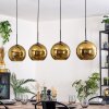 Koyoto Pendellampa, kullampa, Pendelbelysning Guld, 4-ljuskällor