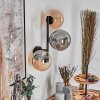 Chehalis kullampa, Vägglampa Amber, Rökfärger, 3-ljuskällor
