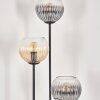 Koyoto Golvlampa Svart, 3-ljuskällor