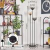 Koyoto Golvlampa Svart, 3-ljuskällor
