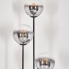 Gastor Golvlampa Svart, 3-ljuskällor