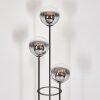 Gastor Golvlampa Svart, 3-ljuskällor