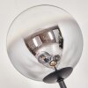 Gastor Golvlampa 30 cm Trä ljus, Svart, 3-ljuskällor