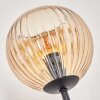 Kyoto Golvlampa Trä ljus, Svart, 3-ljuskällor
