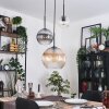 Koyoto Pendellampa, kullampa, Pendelbelysning Svart, 3-ljuskällor