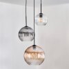 Koyoto Pendellampa, kullampa, Pendelbelysning 30 cm Svart, 3-ljuskällor