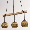 Koyoto Pendellampa, kullampa, Pendelbelysning Naturfärger, Svart, 3-ljuskällor