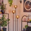 Koyoto Golvlampa Svart, 3-ljuskällor