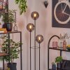 Gastor Golvlampa Svart, 3-ljuskällor
