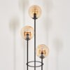 Gastor Golvlampa Svart, 3-ljuskällor