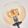 Gastor Golvlampa 25 cm Svart, 3-ljuskällor
