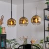 Ripoll Pendellampa, kullampa, Pendelbelysning Guld, Klart, 3-ljuskällor