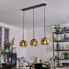 Ripoll Pendellampa, kullampa, Pendelbelysning Guld, Klart, 3-ljuskällor