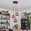 Koyoto Pendellampa, kullampa, Pendelbelysning Svart, 3-ljuskällor
