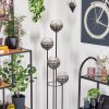 Koyoto Golvlampa Trä mörkt, Svart, 4-ljuskällor
