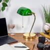 Tremoceira bankirlampa, Skrivbordslampa, Bordslampa Mässing, 1-ljuskällor