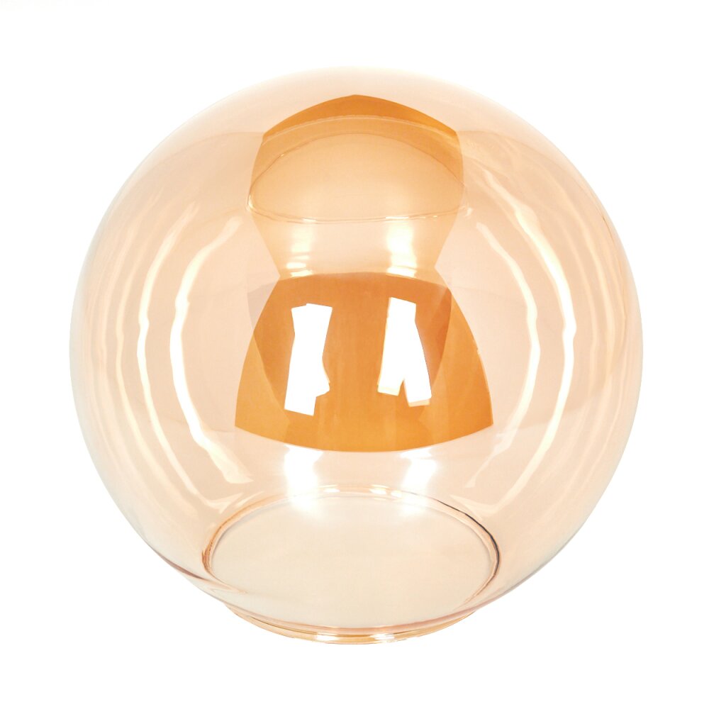 Lampskärm i glas Gastor Reservglas, reservdel 20 cm Amber main product photo