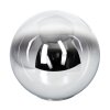 Gastor Reservglas, reservdel 20 cm Krom, Klart, Rökfärger