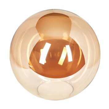 Lampskärm i glas  Gastor Reservglas 25 cm Amber