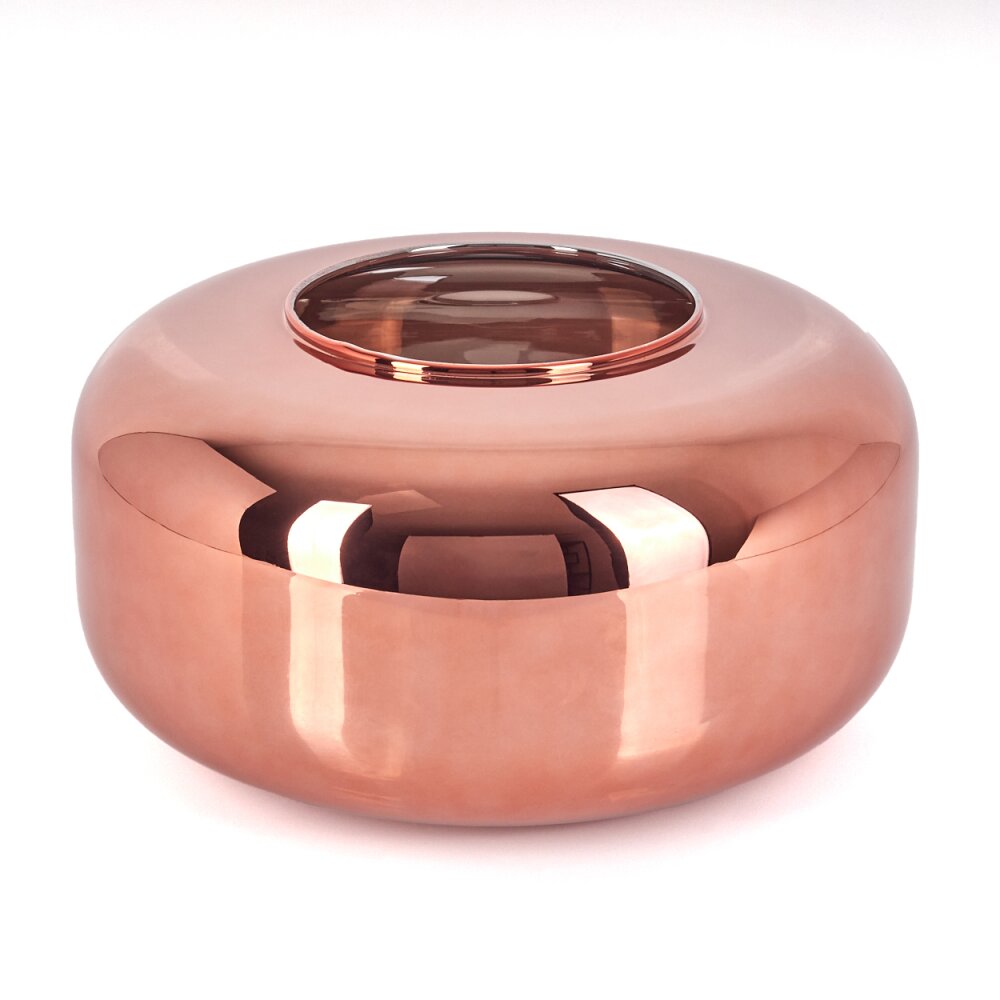 Lampskärm i glas Boza Reservglas Kopparfärg main product photo