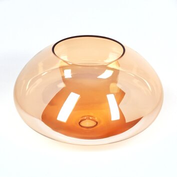 Lampskärm i glas Mertola Reservglas, reservdel Amber Lampskärm i glas Mertola Reservglas, reservdel Amber
