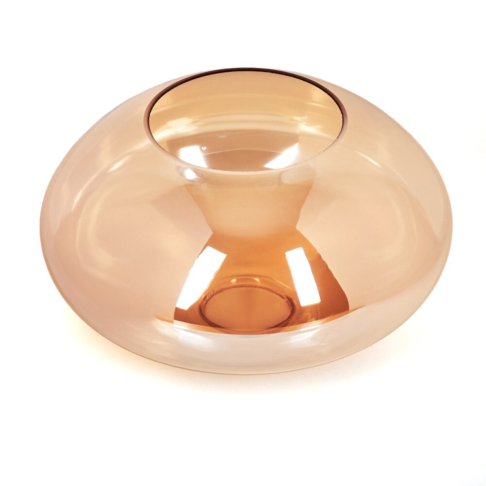 Lampskärm i glas Mertola Reservglas Amber main product photo