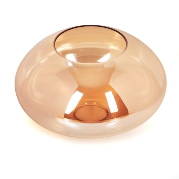 Lampskärm i glas  Mertola Reservglas Amber