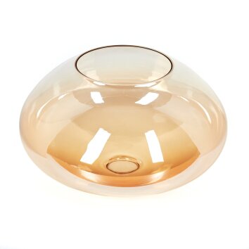 Lampskärm i glas  Mertola Reservglas Amber, Klart
