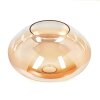 Lampskärm i glas  Mertola Reservglas, reservdel Amber, Klart