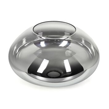 Lampskärm i glas  Mertola Reservglas Klart, Rökfärger