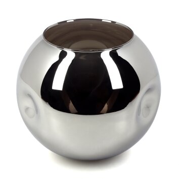 Lampskärm i glas  Ripoll Reservglas Krom, Rökfärger