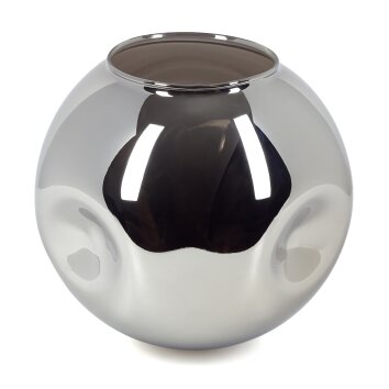 Lampskärm i glas  Ripoll Reservglas, reservdel Krom, Rökfärger Lampskärm i glas  Ripoll Reservglas, reservdel Krom, Rökfärger