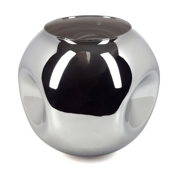 Lampskärm i glas  Ripoll Reservglas Krom, Rökfärger