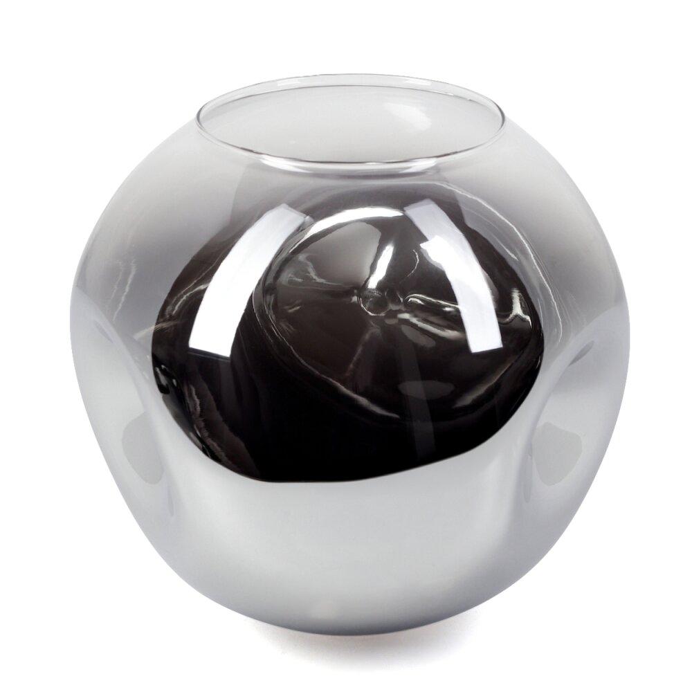 Lampskärm i glas Ripoll Reservglas Krom, Klart, Rökfärger main product photo