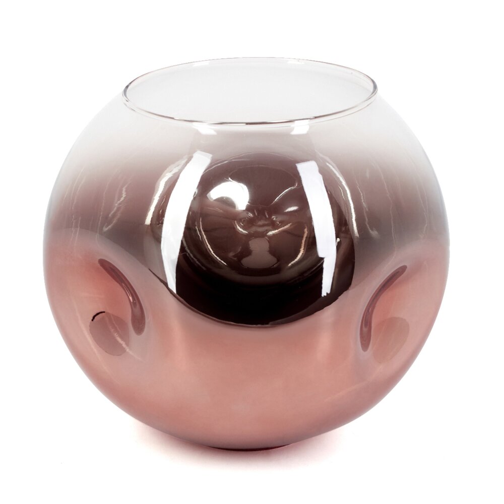 Lampskärm i glas  Ripoll Reservglas, reservdel Klart, Kopparfärg main product photo