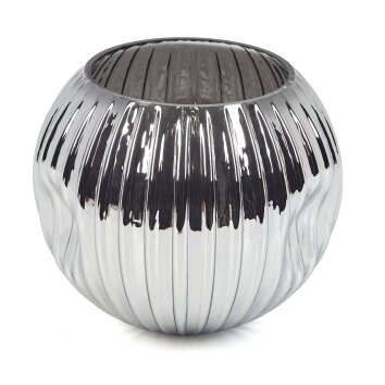 Lampskärm i glas  Ripoll Reservglas Krom, Rökfärger