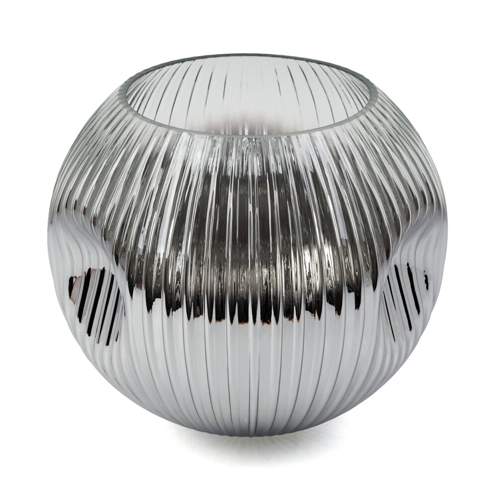 Lampskärm i glas Ripoll Reservglas, reservdel Krom, Klart, Rökfärger main product photo