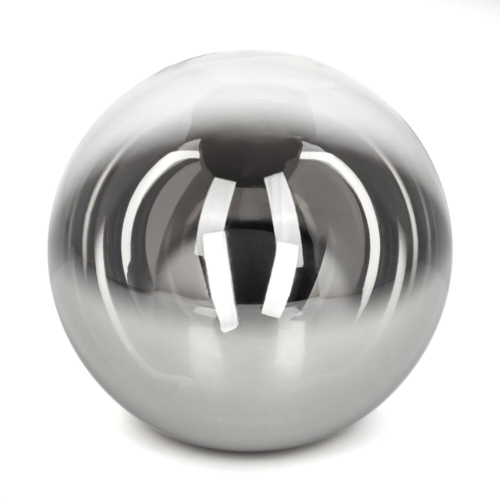 Lampskärm i glas  Bernado Reservglas, reservdel Krom, Rökfärger main product photo