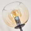 Koyoto Golvlampa 30 cm Svart, 3-ljuskällor